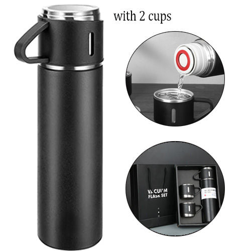 Vacuum Flask Set with 3 cups