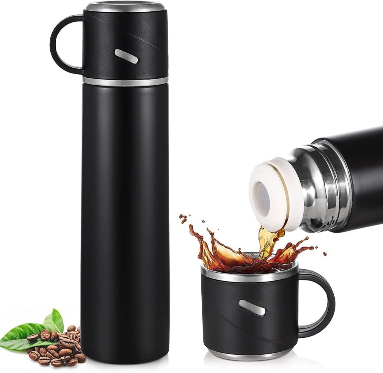 500ML Stainless Steel Water Bottle with Gift Box - Coffee Tumbler, Vac –  Style & Gadgets