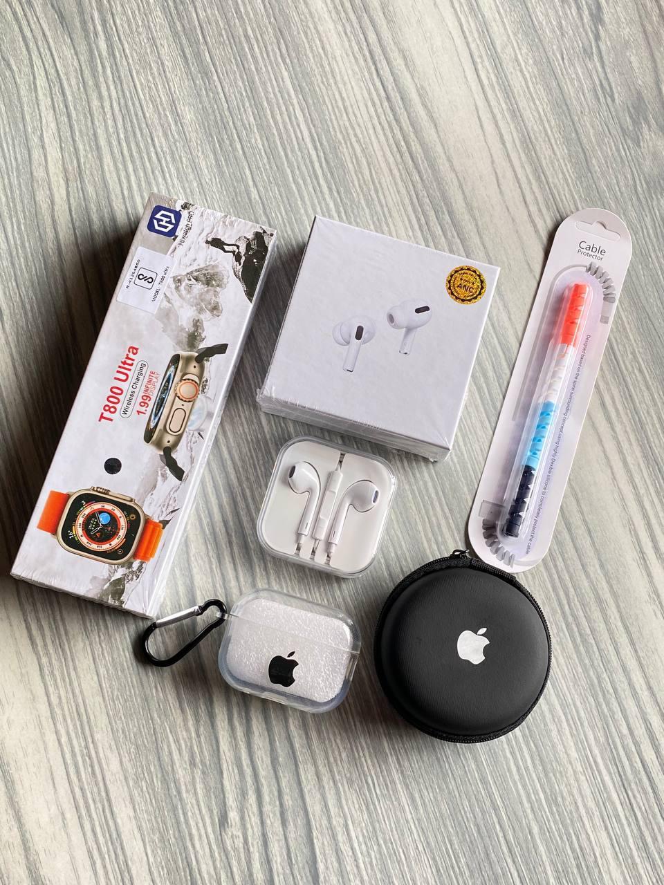 Ultra smartwatch combo with airpods pro 2 case and other packed all