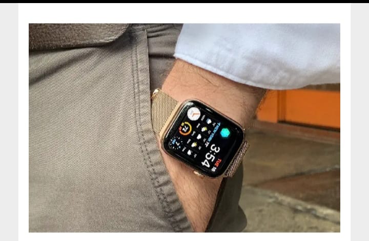 Series 8 Apple Watch men wearing on wrist