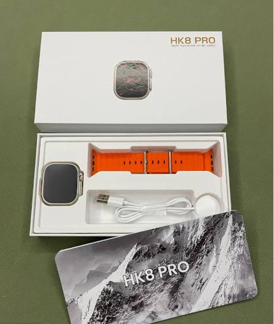 HK8 Pro Ultra Smartwatch Box opening